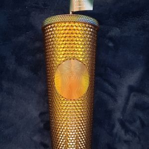 Starbucks Honeycomb 50th Anniversary Studded Tumbler BNWT